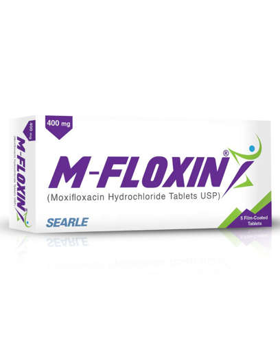 Picture of M Floxin 400mg Tab 5x1s